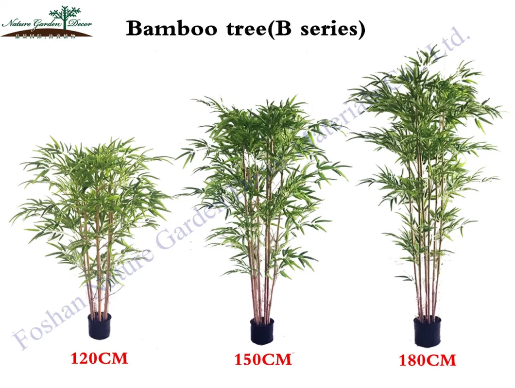 7FT Tall Artificial Outdoor Decoration Tree Bamboo Plant Pot