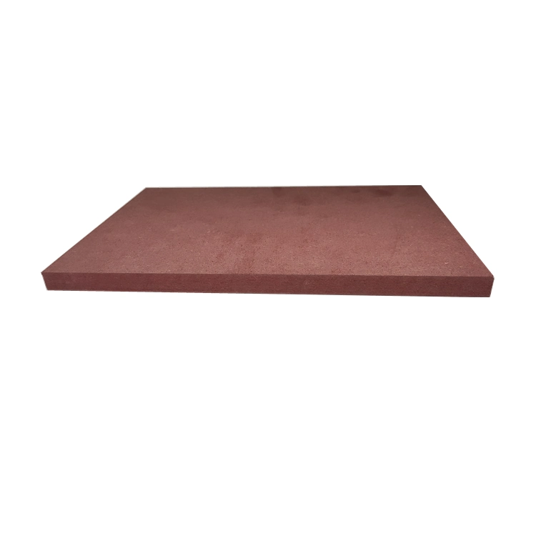 Red Fire Resistant MDF Board for Public Places