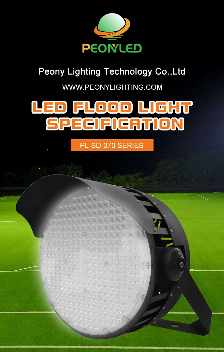 Lumileds LED Chips 500W AC85-277V 75000lm High Quality Stadium Lighting Sport Light LED Flood Light