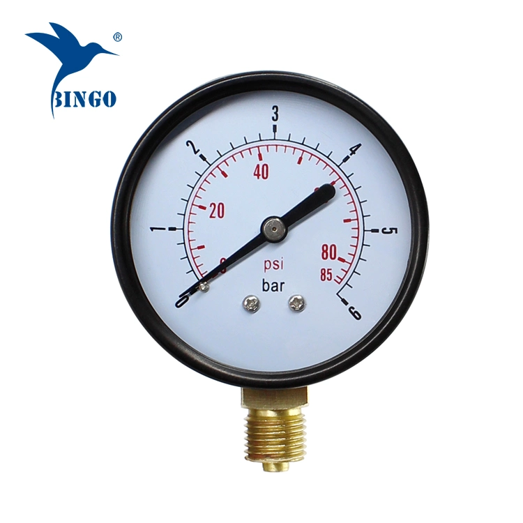 Pressure Gauge for Diving, Luminous Dial, Custom Pressure Values