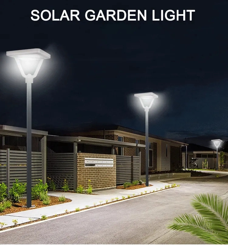 Wholesale Outdoor Modern Antique IP65 Garden Solar and LED Bollard Garden Bollard Lights LED Solar Street Lamp