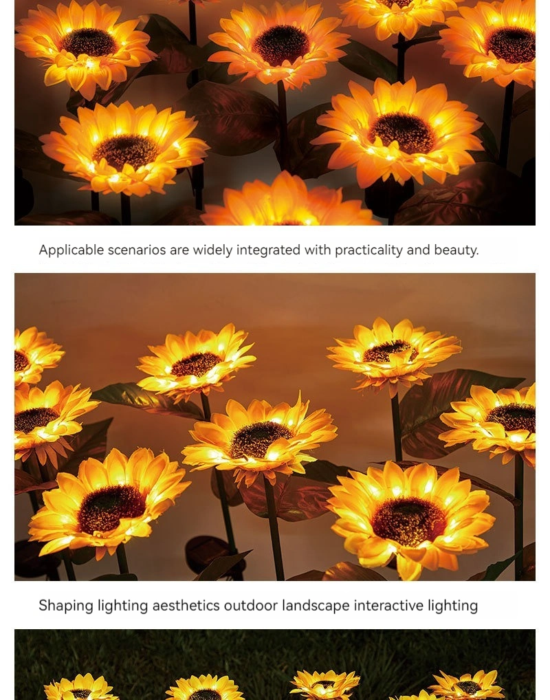 Cross Border Solar Resin Eagle Floor Lights LED Energy-Saving Garden Landscape Lights