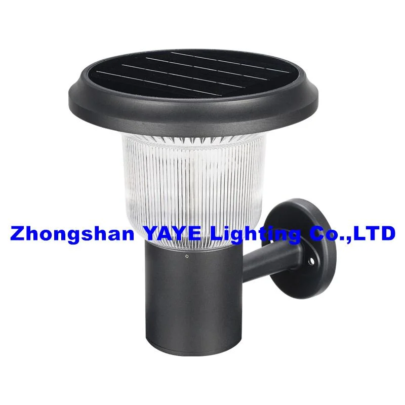 Yaye 2023 Hottest Sell CE Solar Round 50W Outdoor Waterproof IP66 Aluminum LED Garden Wall Lithium Battery 3.2V/6.4ah Light 3 Years Warranty 1000PCS Stock