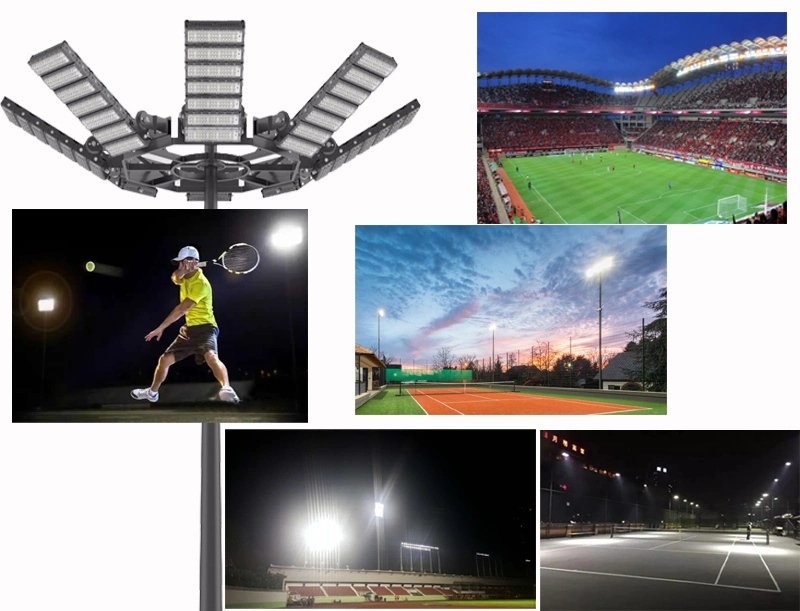 160LMW Tunnel Basketball Stadium Flood Lighting Spotlight 100W/200W/300W/400W/500W/600W/800W/1000W/1200W LED Flood Light