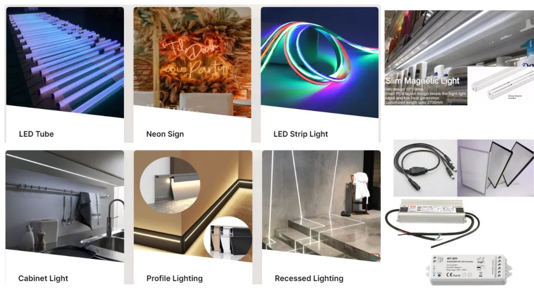 Addressable LED Flex 12V 24V Pixel IP68 Tube Strip Light Facade Lighting Outdoor Silicon Neon Light