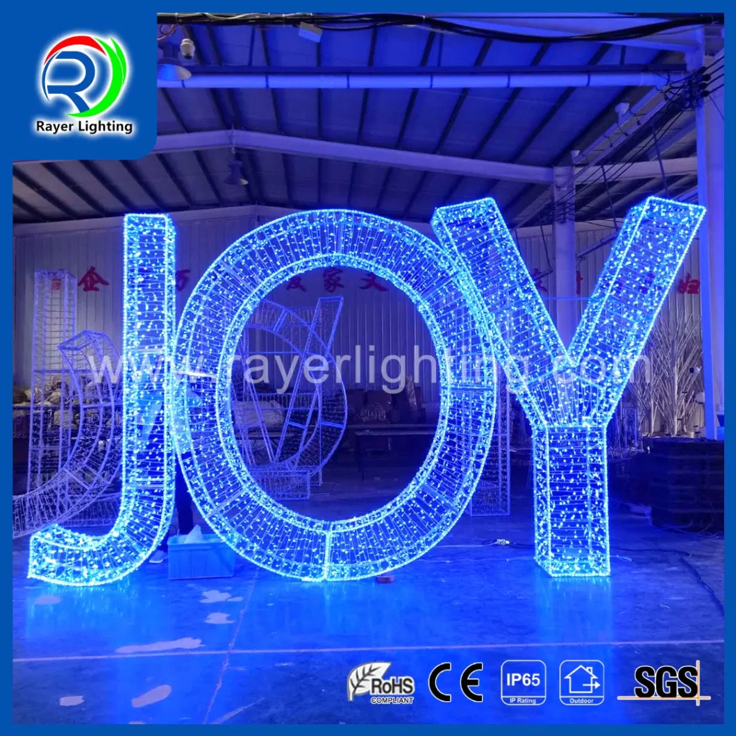 LED Tall Christmas Outdoor Decoration LED Motif Lights Love