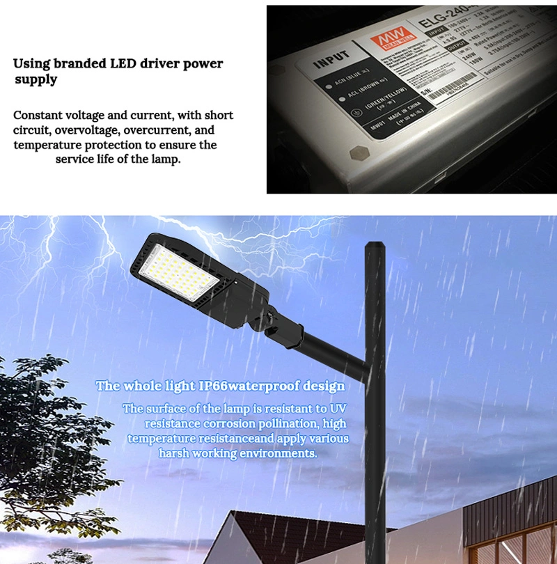 40W Newest Energy Saving LED Light Power IP66 Solar LED Street Light