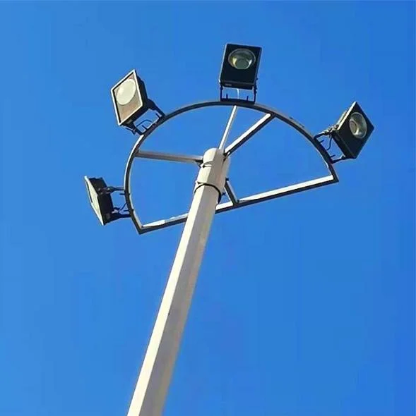 High Power Outdoor High Mast Pole 500W 600W 750W 800W 1000W 1200W 1500W LED Flood Light for Sport Field Stadium Football Square DMX Lighting