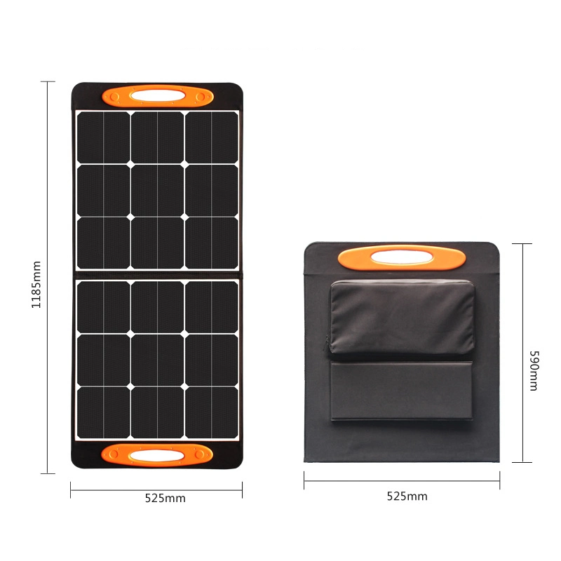 Lightweight Semi Portable Amorphous Monocrystalline Folding Rollable Thin Film Sunpower Waterproof Powerfilm Military Foldable Flexible Solar Panel Kit Mount