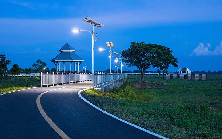 Easy Installastion Intelligent Control Outdoor 100W 120W Separated LED Solar Street Light