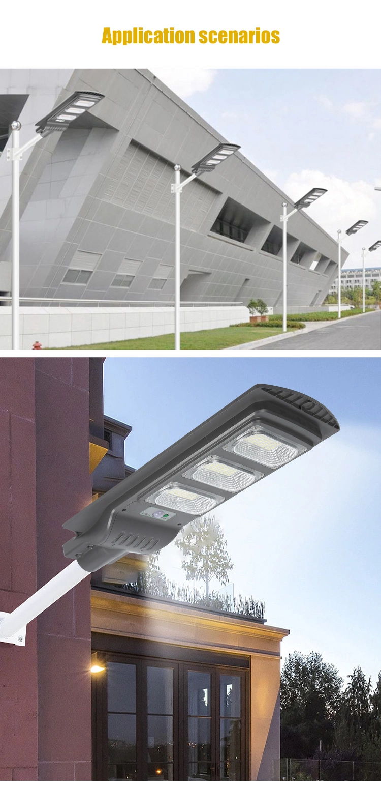 Good ABS 30W 60W 90W 120W 150W Outdoor Integrated Solar Street Light