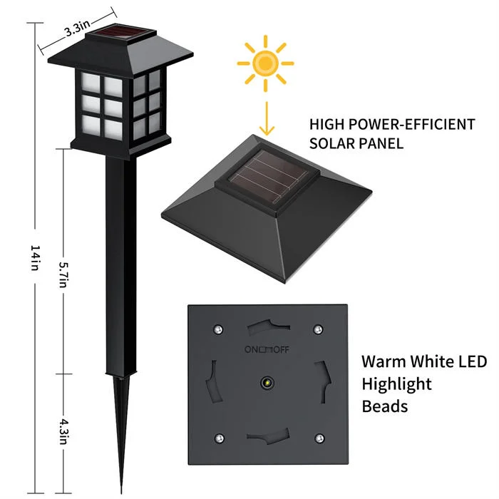 Solar Lawn Lamp Garden Solar Light Outdoor Waterproof Lamp