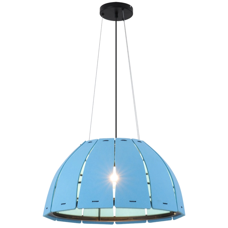 Modern Felt Fabric Lampshade Pendant Hanging Light Lamp for Living Room Dining Bedroom Home Decor