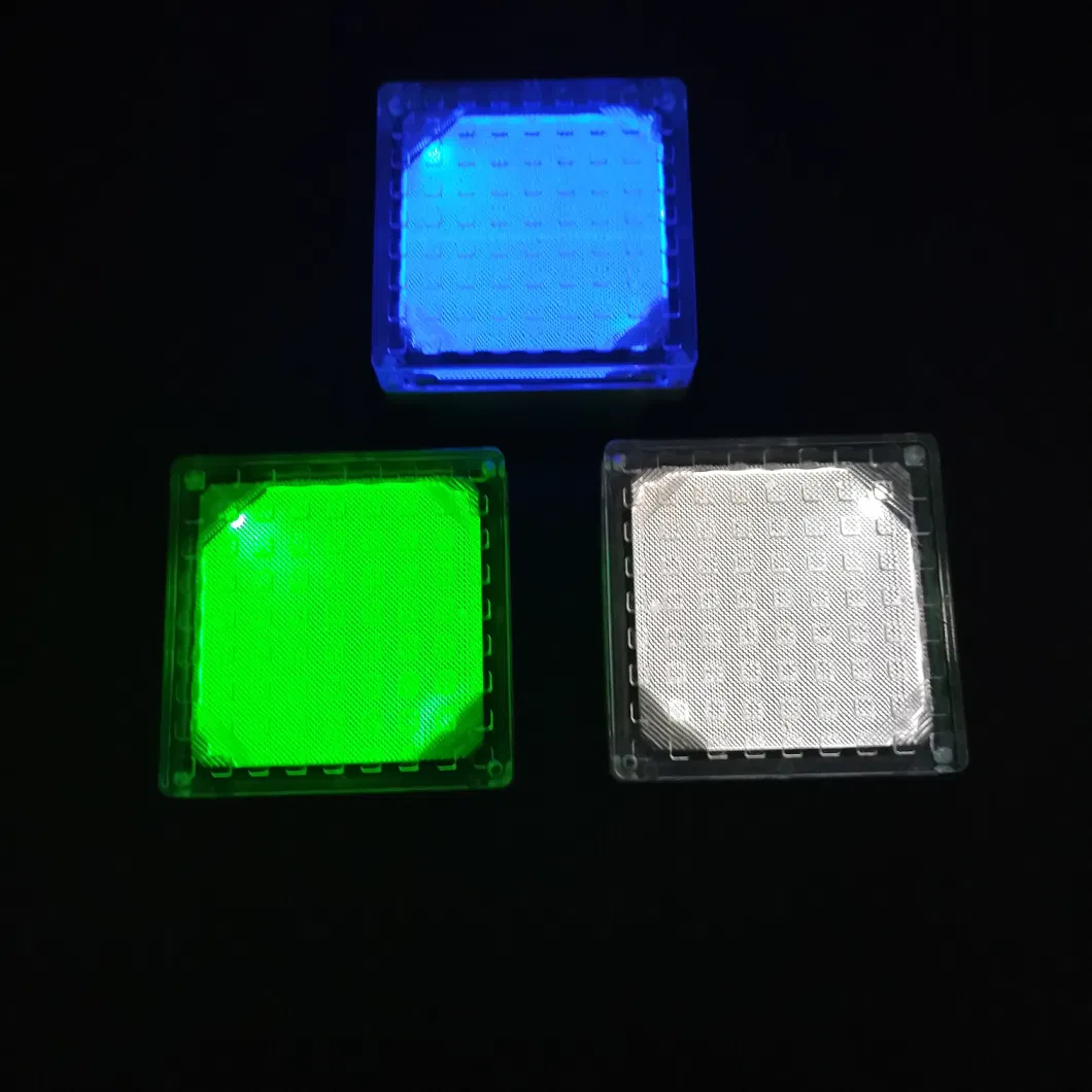 New Product Waterproof Outdoor Square Solar Powered LED Bollard Lights