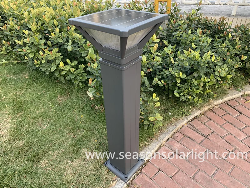 Outdoor Garden Solar Lights Decorative Lighting Solar Bollard 12W Pathway Light with LED Lights