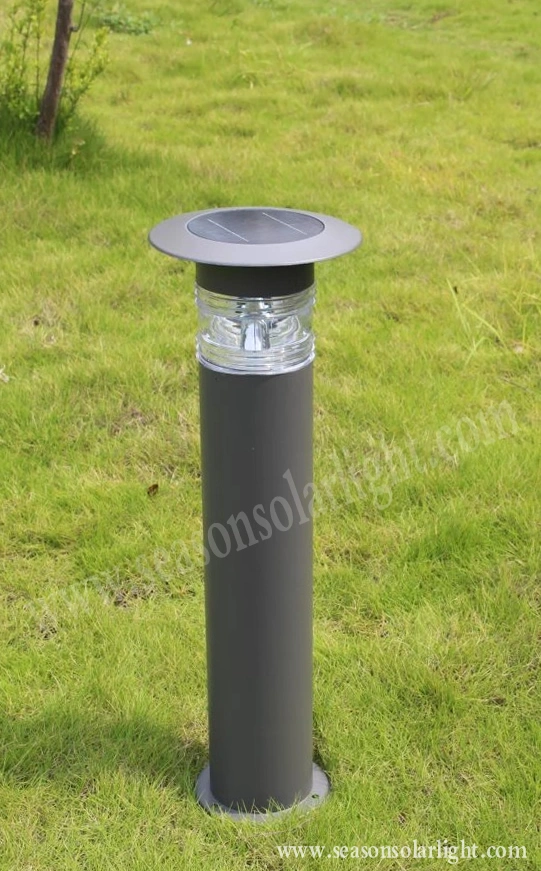 60--80cm Walkway Path Garden Decorative Outdoor Landscape Standing Lighting Pole Solar Bollard LED Light