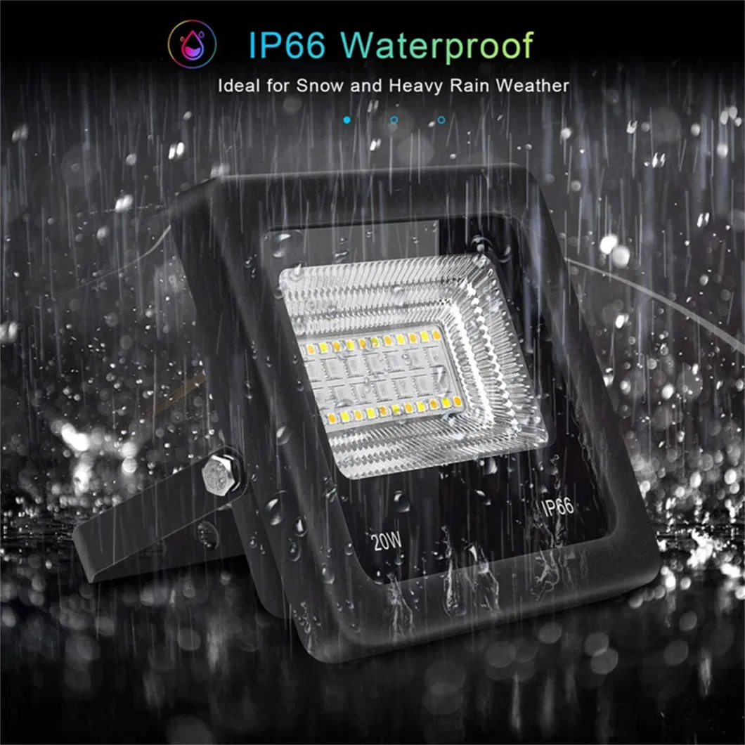 RGB Flood Lights 15W 25W 100W Floodlight Outdoor Waterproof High Quality