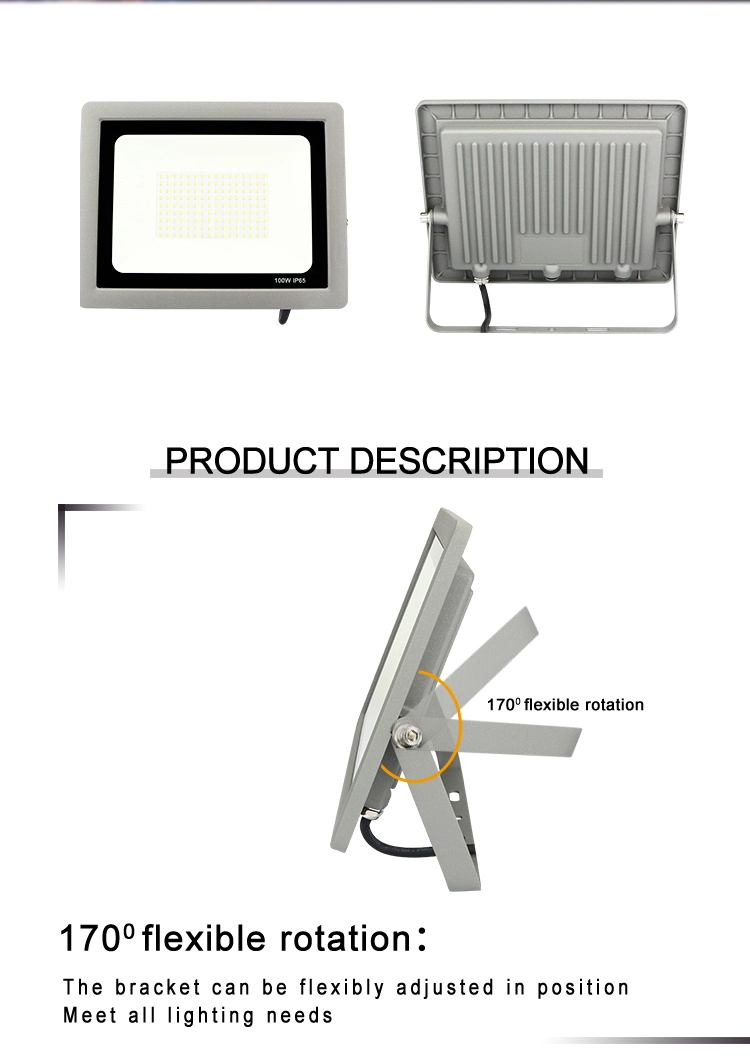 Explosion Proof Garden RGB 10W Rechargeable LED Flood Light Emergenc