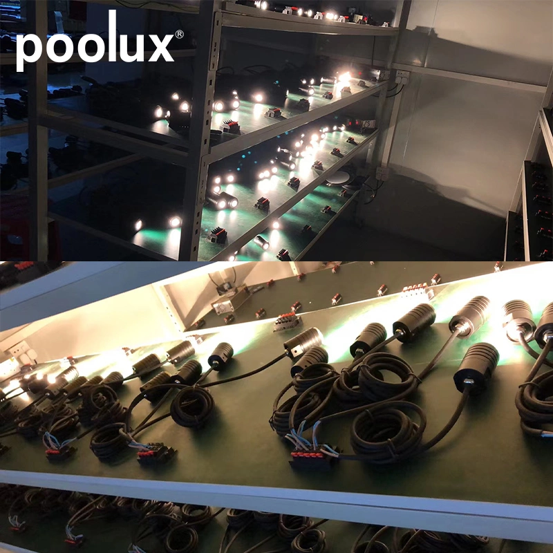 Poolux Best Sale Modern Round Base Pathway Aluminum Spotlights High Voltage 120 240V IP65 Outdoor Design LED Garden Light