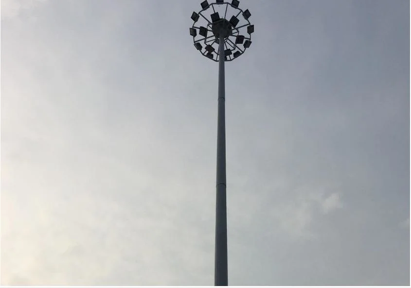 High Power Outdoor High Mast Pole 500W 600W 750W 800W 1000W 1200W 1500W LED Flood Light for Sport Field Stadium Football Square DMX Lighting