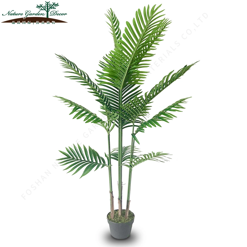 Wholesale Tall Landscaping Green Plants for Sale Tropical Areca Palm Artificial Tree