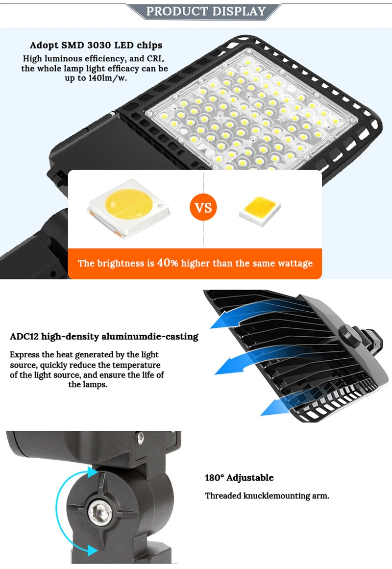 40W Newest Energy Saving LED Light Power IP66 Solar LED Street Light