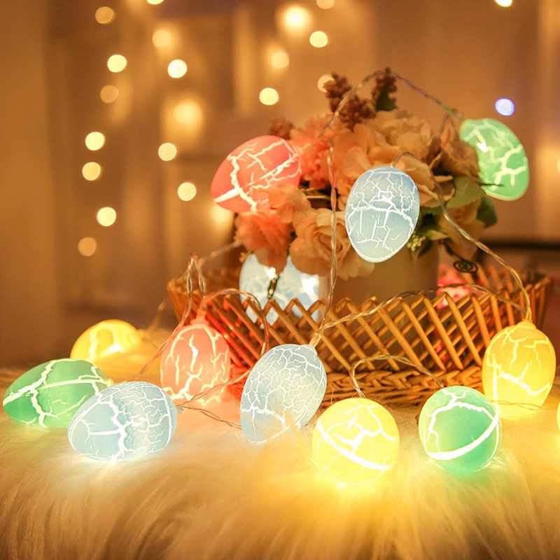 Easter Eggs LED String Lights Battery Operated Decorations Holiday Garden Light Night Light for Kids