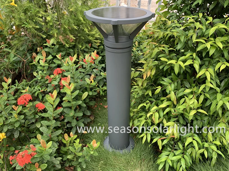 Outdoor Garden Solar Lights Decorative Lighting Solar Bollard 12W Pathway Light with LED Lights