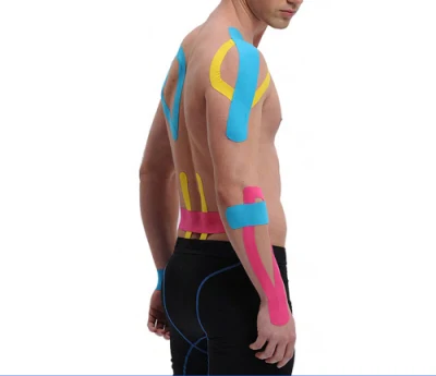 Disposable Elastic Self-Adhesive Waterproof Cohesive Sports Kinesiology Tape
