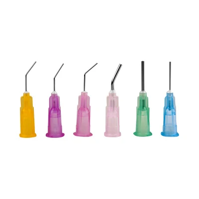 Dental Pre-Bent Flow Needle Tip Irrigation Needle