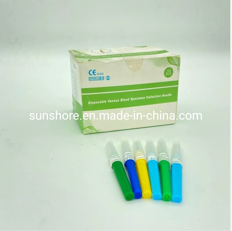 Disposable Safety Medical Blood Lancet Collection Needle Pen Type