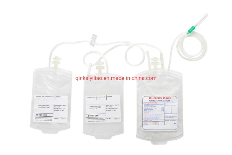 Single Double Triple Quadruple Blood Collection Bag in Low Price