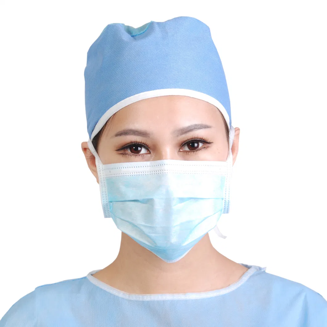 Disposable Nonwoven Surgical Face Mask Earloop with Ear Loop