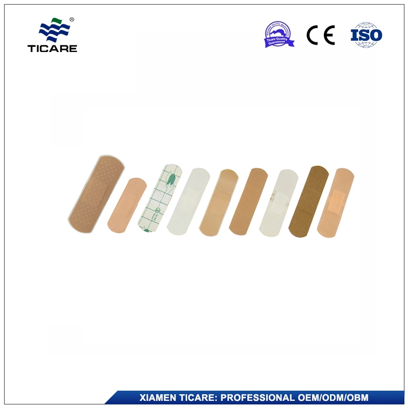 Bandaids Disposable Elastic Adhesive Medical Strip PU PE Nonwoven Wound Plaster
