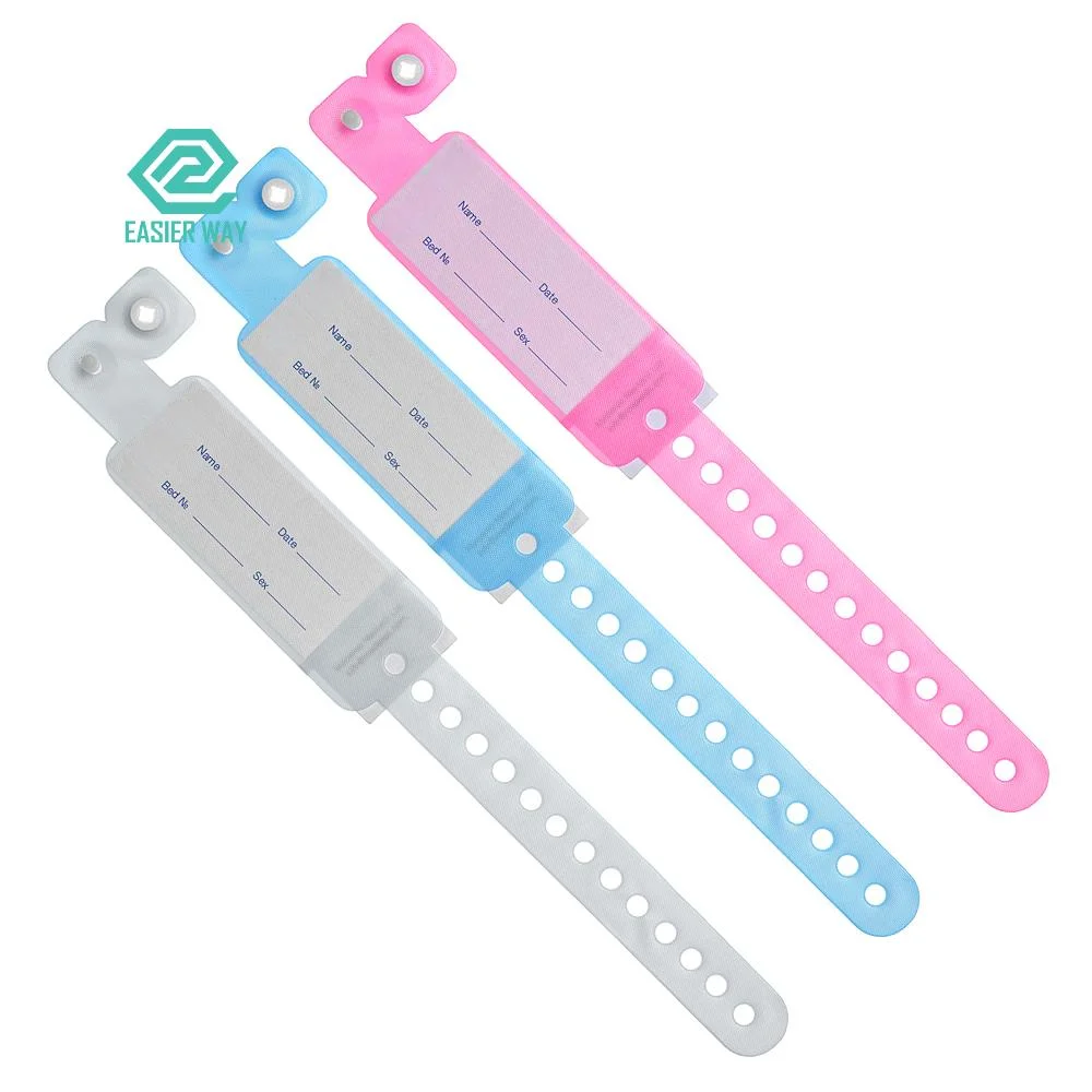 Medical Disposable PVC Identification Bracelets