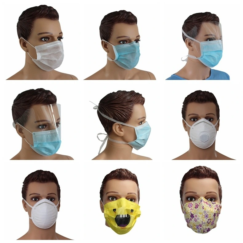 Wholesale Factory Non-Woven Disposable 3 Ply Surgical Face Mask Earloop