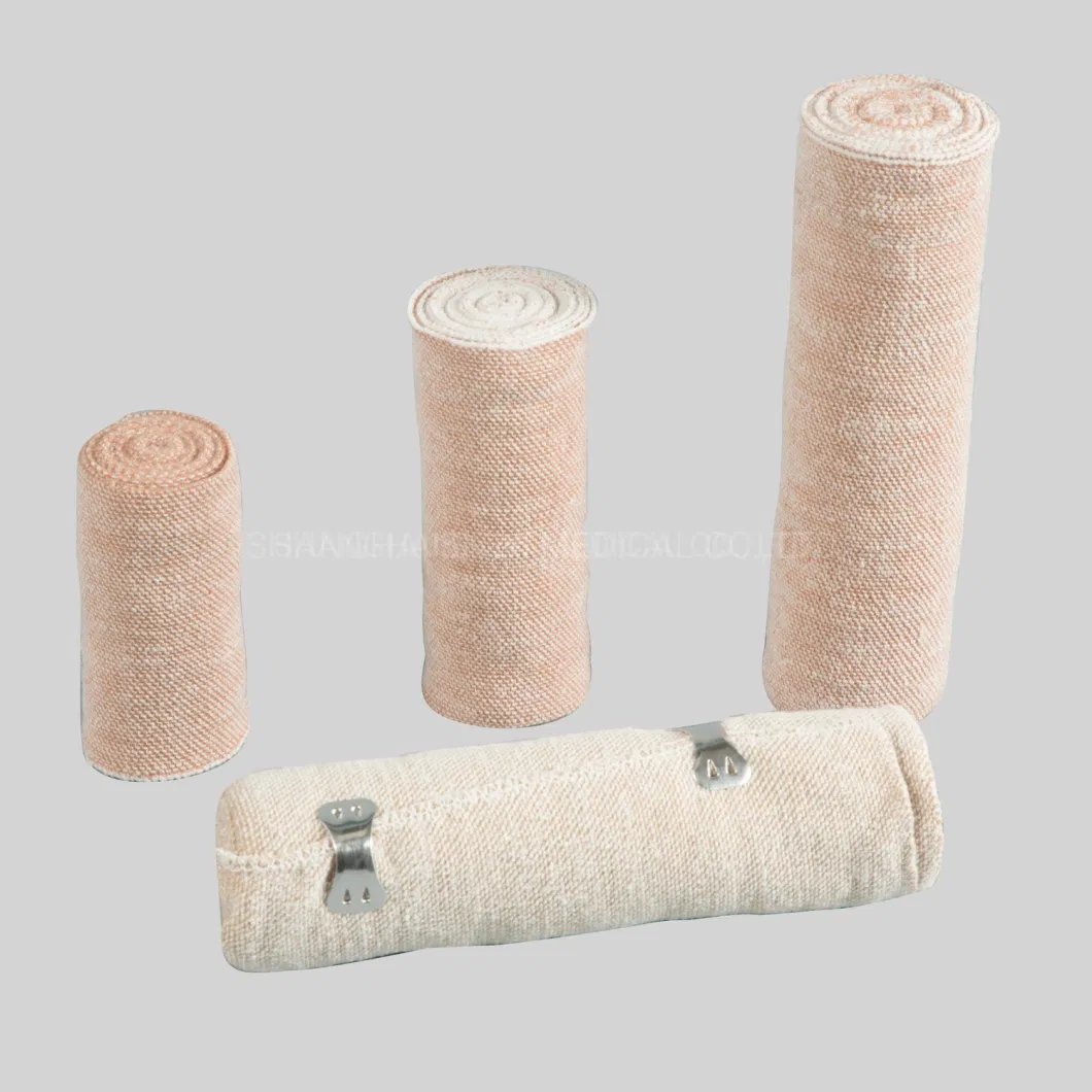 Medical Skin Color Rubber High Elastic Bandage Rubber Elastic Bandage