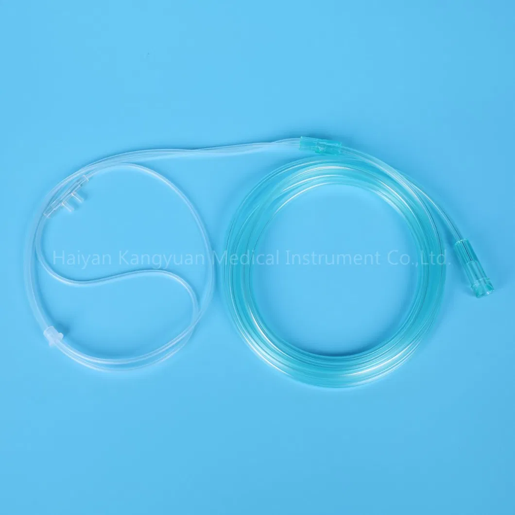 Disposable Oxygen Tube Cannula Oxygen Nasal Cannula Medical Supply Soft Tip Oxygen Therapy Device