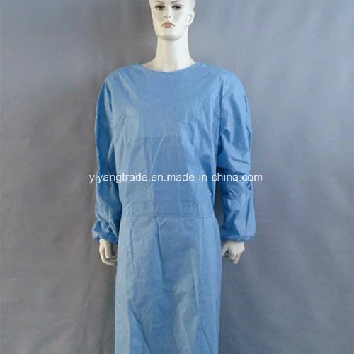 Disposable Stelized SMS Surgical Gown in Hospital