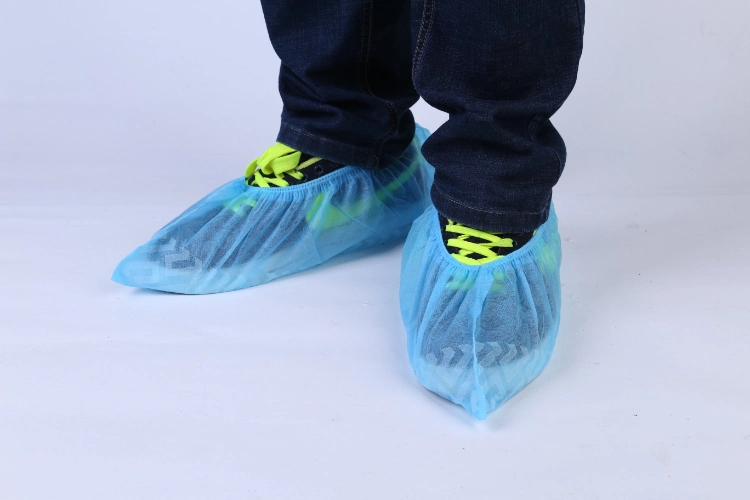 Surgical PE Shoes Cover Water Proof Disposable CPE Shoe Covers Factory Cheap Antiskid Shoe Plastic Cover