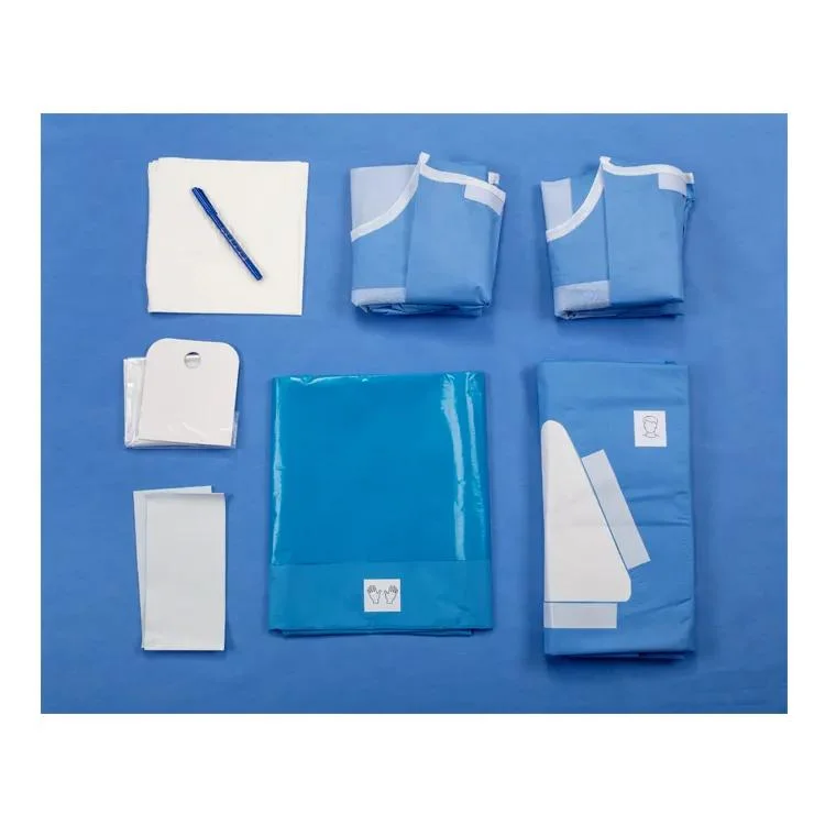 Disposable Laparotomy Surgical Kit Laparotomy Pack for Hospital