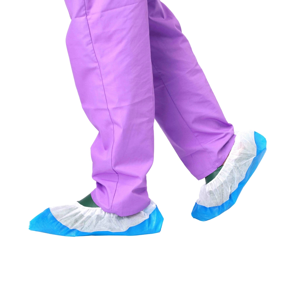 Disposable Anti-Skid CPE Fabric Durable Shoe Cover