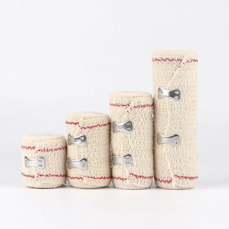 Medical Supply Cotton Crepe Bandage Elastic Cohesive Crepe Bandage