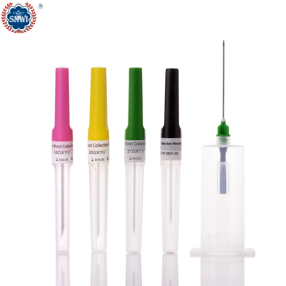 Disposable Multi-Color Plastic Stainless Steel Twist Top Type Finger Blood Lancet