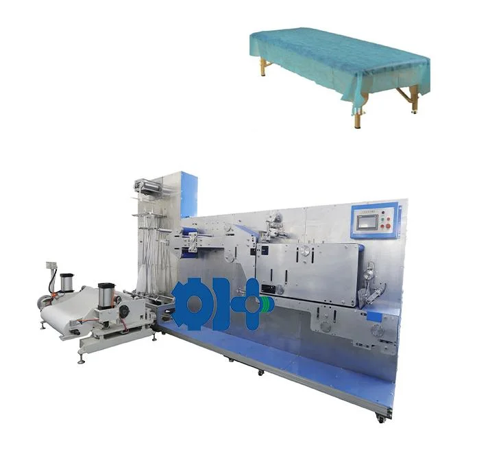 Dh-G Automatic Non Woven Disposable Bed Sheet Folding Hotel and Travel Portable Cover Making Machine