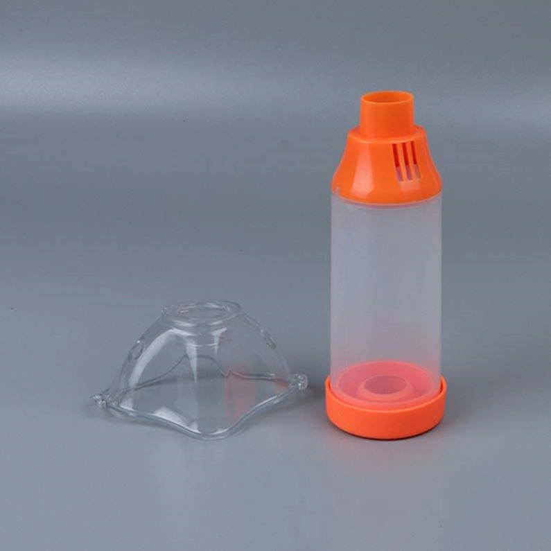 Wholesale Asthma Inhaler Asthma Aerochamber with Silicone Mask Spacer Devices