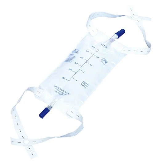 2000ml Disposable Medical Sterile Economic Luxury Urinary Collection Drainage Urine Bag with T-Valve