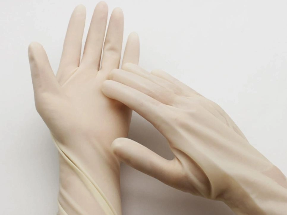 Disposable Medical Sterile Long Sleeve Latex Gynecological Gloves