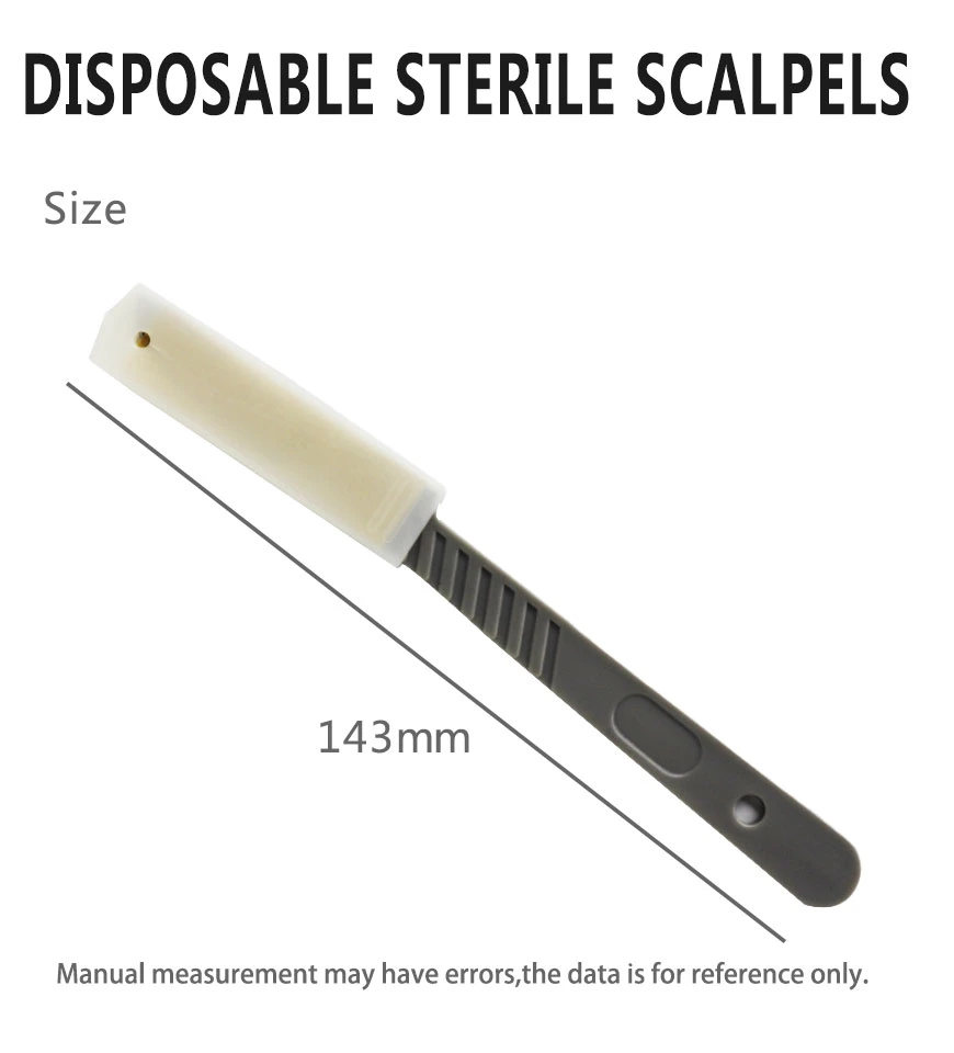High-Carbon Stainless Steel Disposable Surgical Scalpel Blade