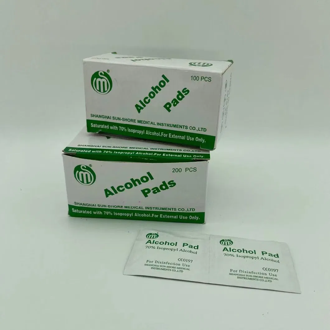 Disposable Alcohol Prep Pad Alcohol Swabs
